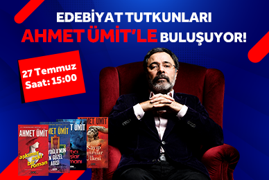 ÜNLÜ YAZAR AHMET ÜMİT AGORA'DA!