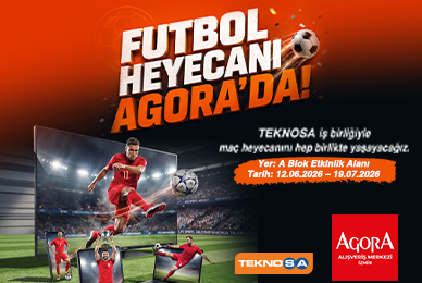 FUTBOL HEYECANI AGORA'DA!